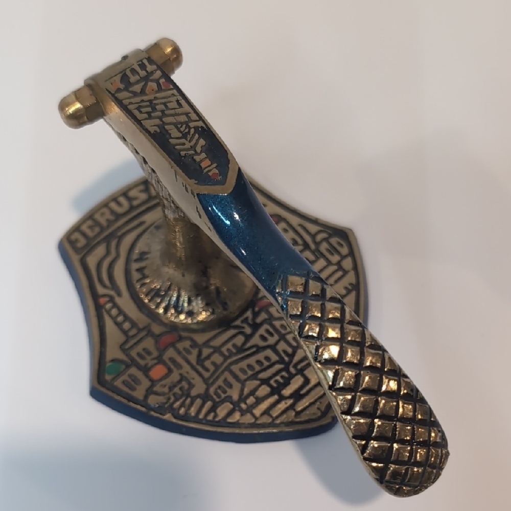 Jerusalem Brass Nut Cracker